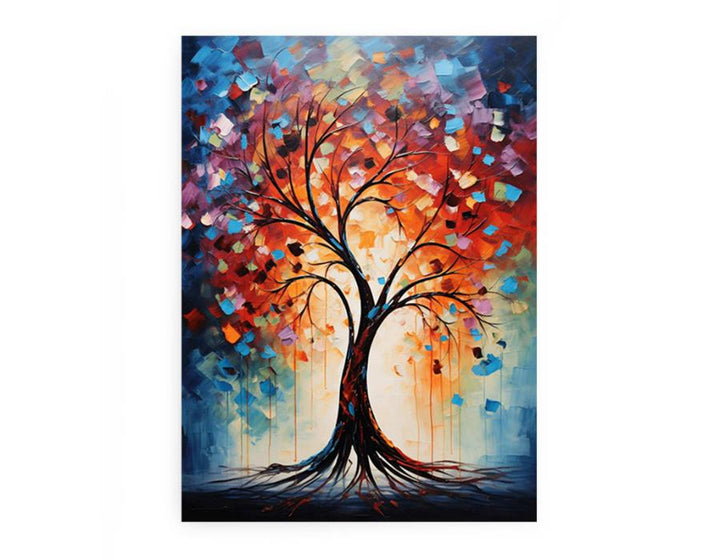 Tree Modern Art  Painting 