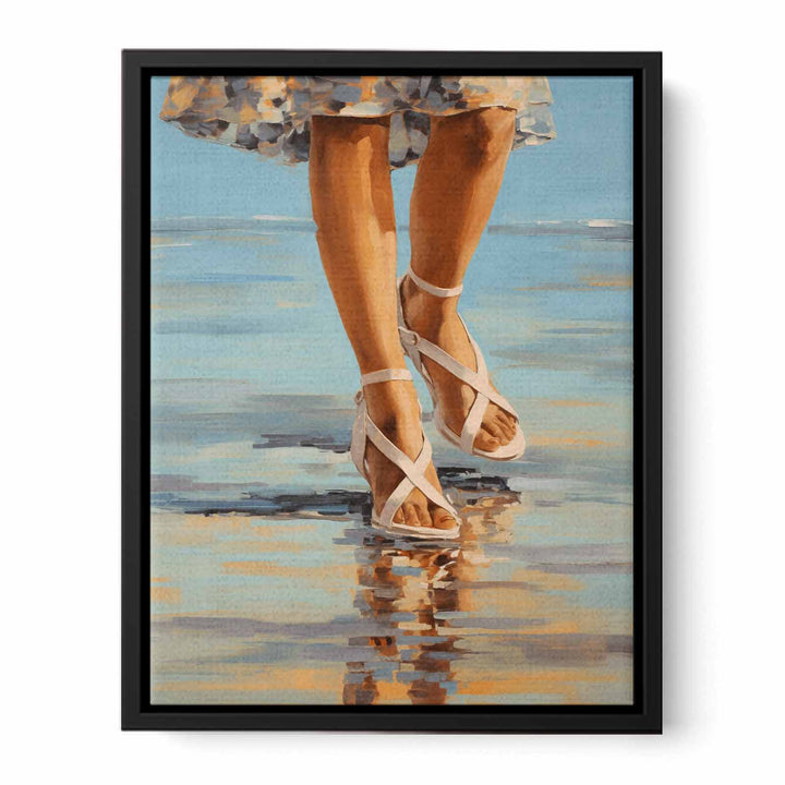 Sandels Modern Painting  Canvas Print