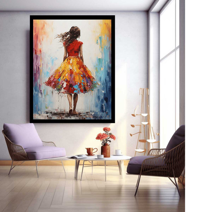 Chromatic Bloom Painting