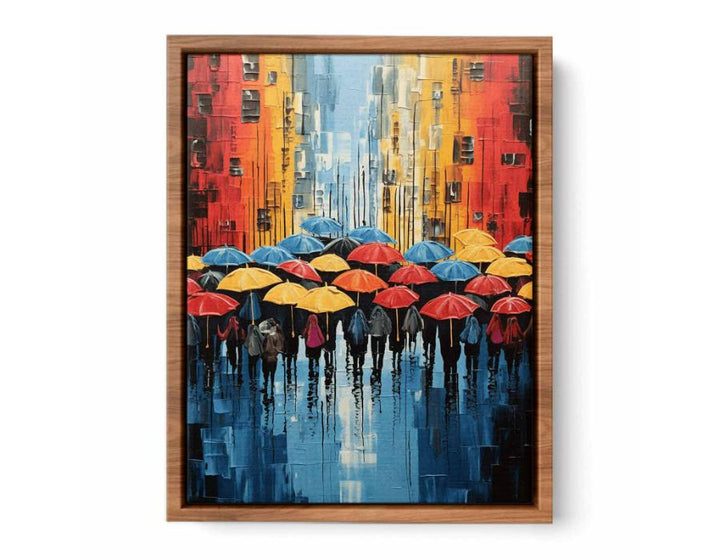 Umbrella  Modern Art  Painting  Poster