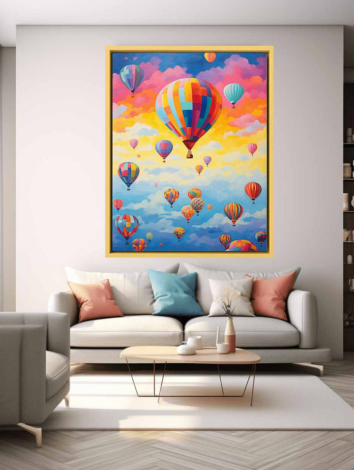 Hot Balloons  Painting