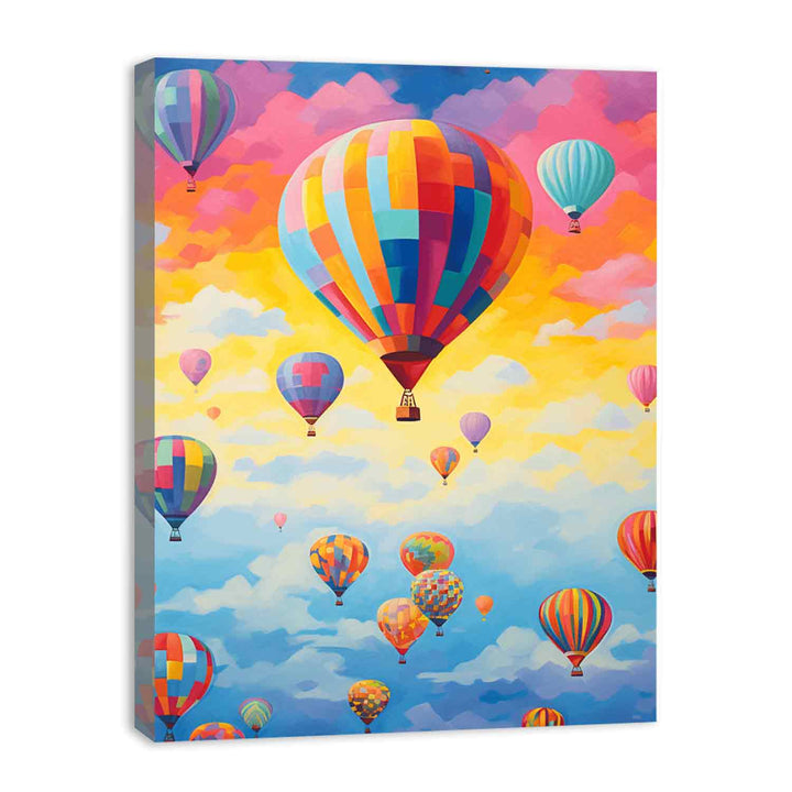 Hot Balloons  Painting