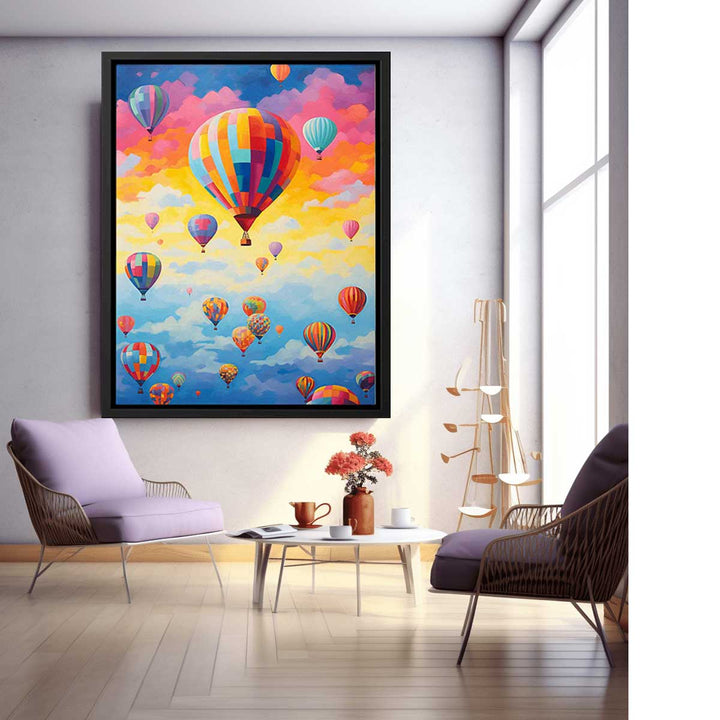Hot Balloons  Painting