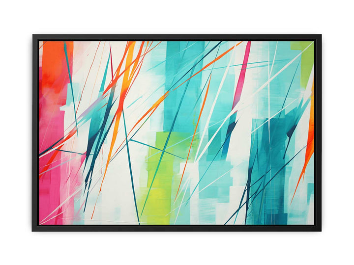 Modern Art Multi Color Painting  