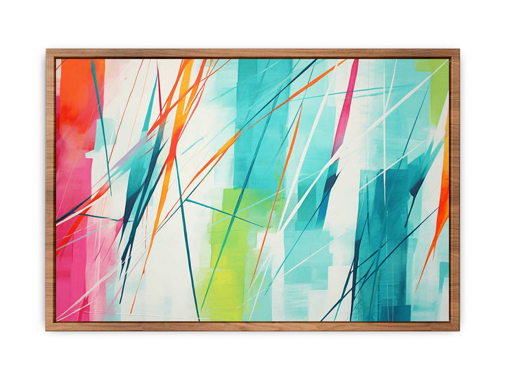 Modern Art Multi Color Painting  