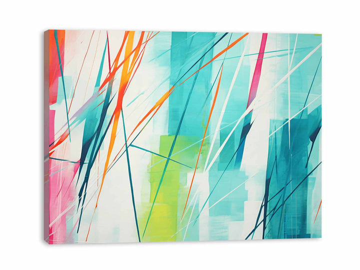 Modern Art Multi Color Painting  