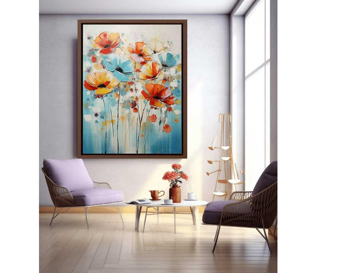 Colorful Flowers Painting