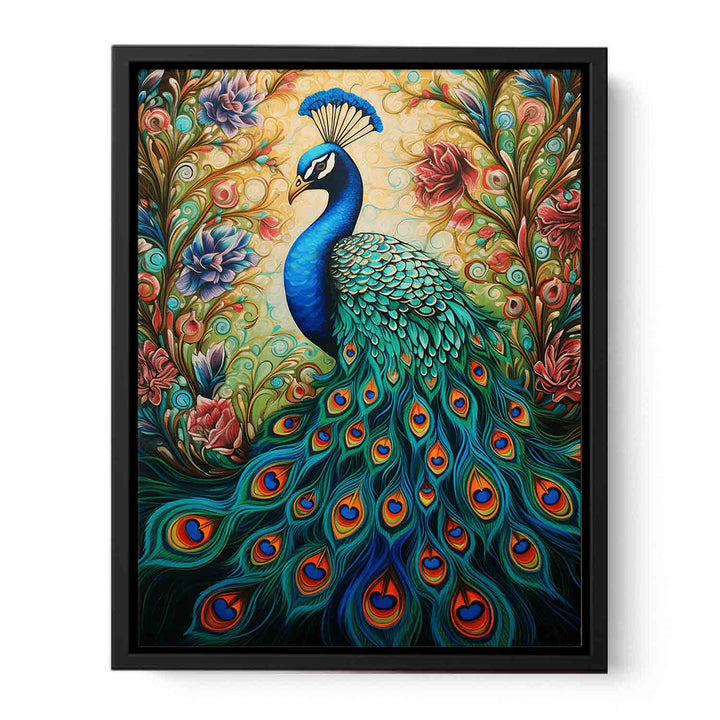 Peacock   Canvas Print