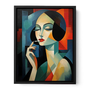 The Angled Breath  Canvas Print