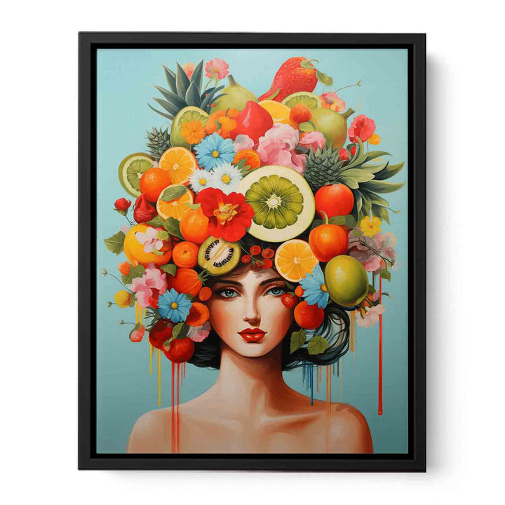 Flower head  Canvas Print