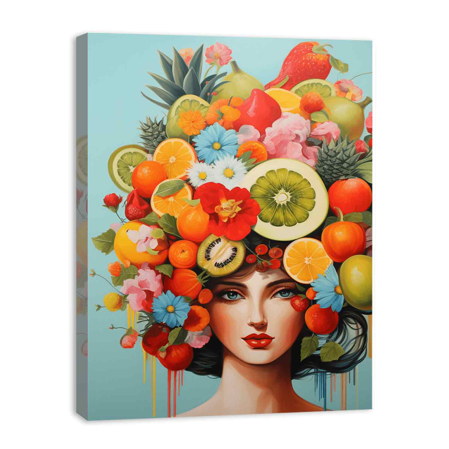 Flower head Painting