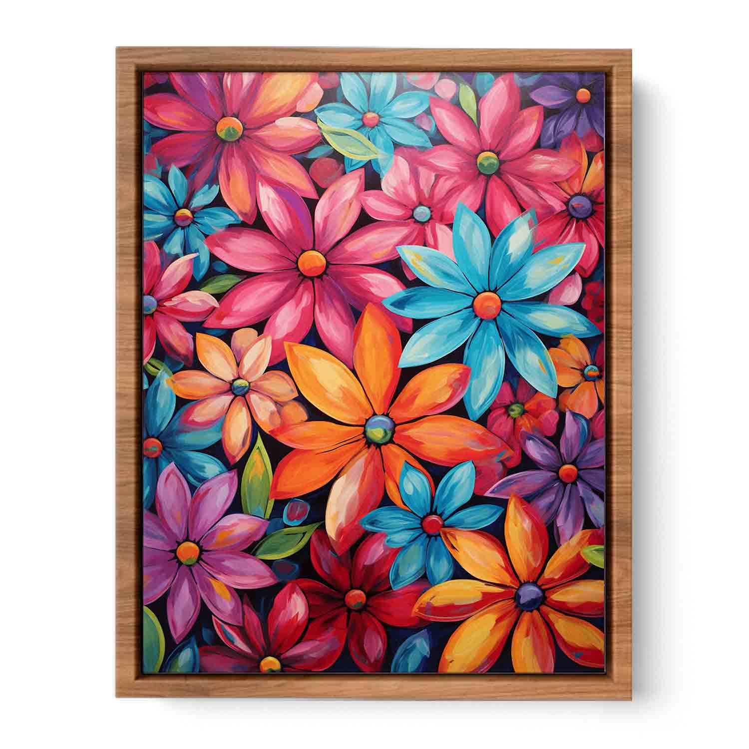 Vivid Bloom Poster