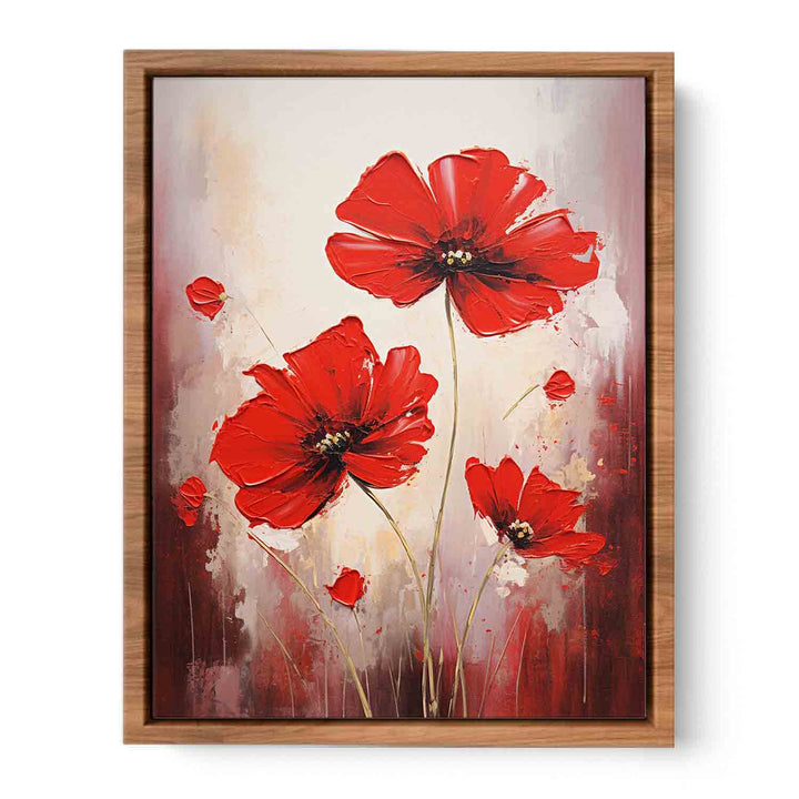 Red Flowers Poster