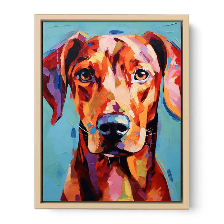 Red Dog   Art Print
