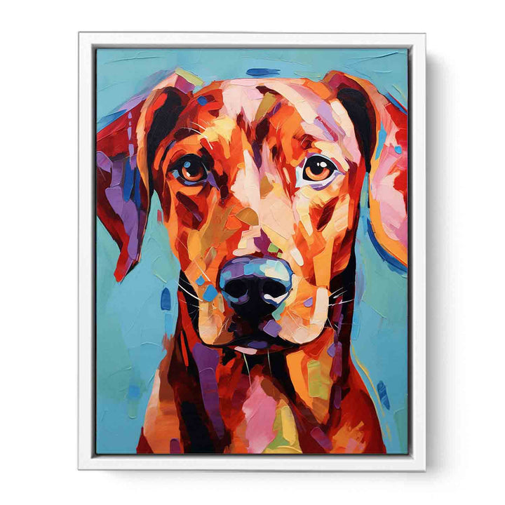 Red Dog  Framed Print