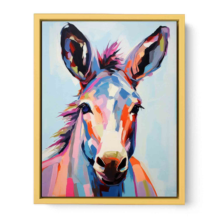 Modern Donkey   Streched canvas