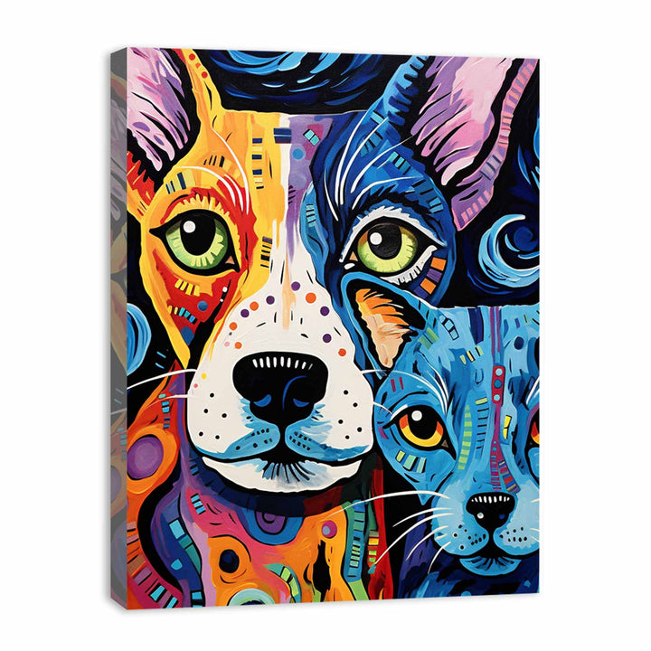 Modern  Dogs Painting