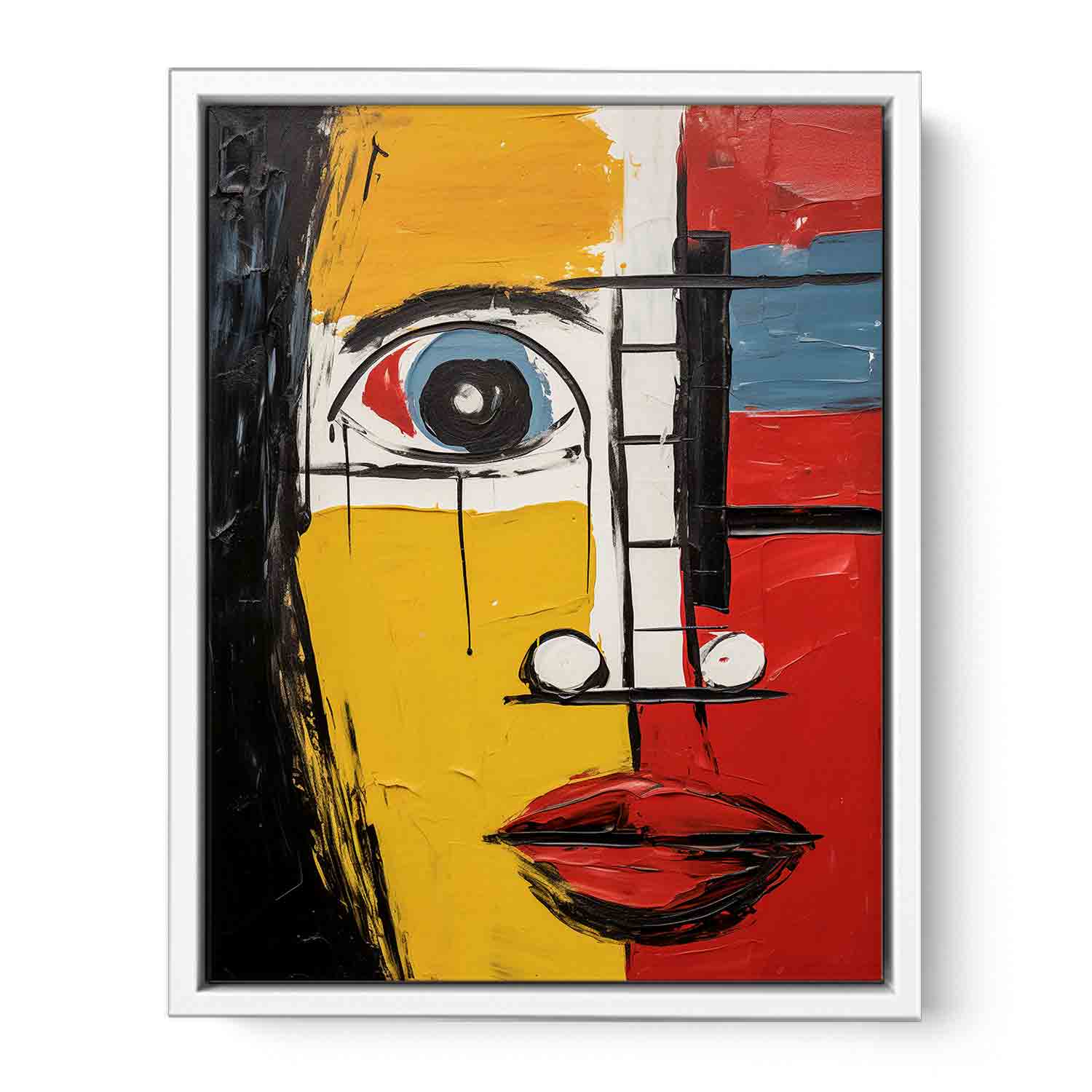 Chromatic Gaze Framed Print