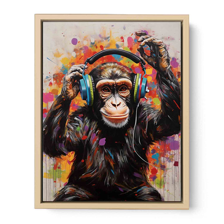 Modern Monkey    Art Print