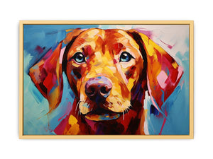 Red Dog   Streched canvas