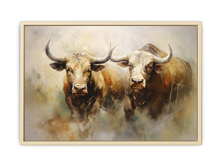 Bulls  Art Print