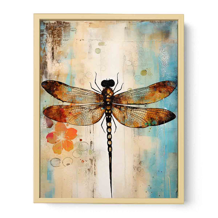 Vinatge  Dragonfly   Art Print