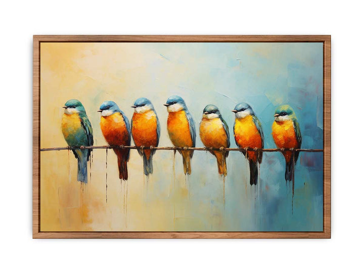 Brids on Branch Poster