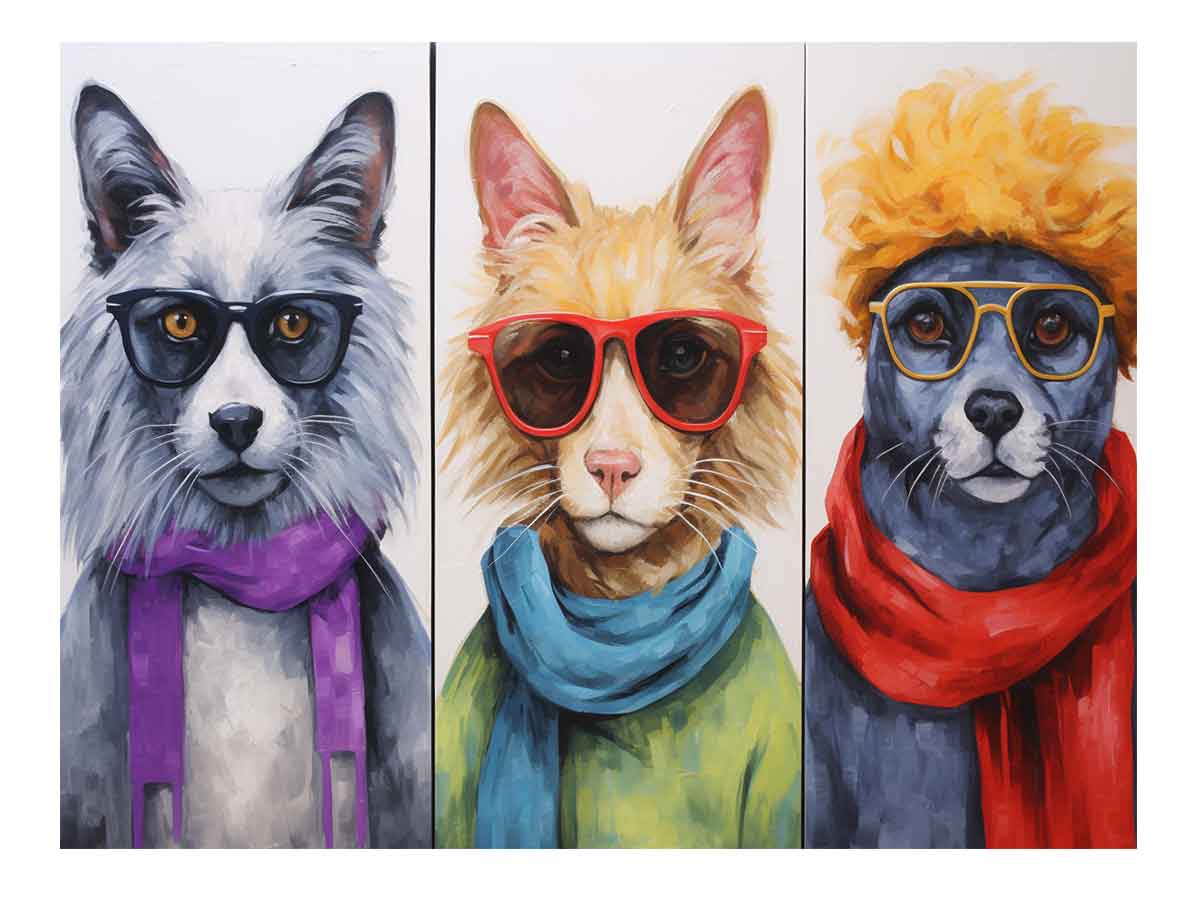 Animal with Glasses