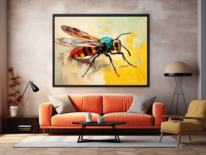 Insect Modern Art Painting