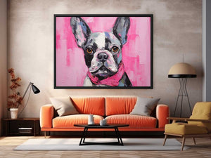 Pug Dog Painting