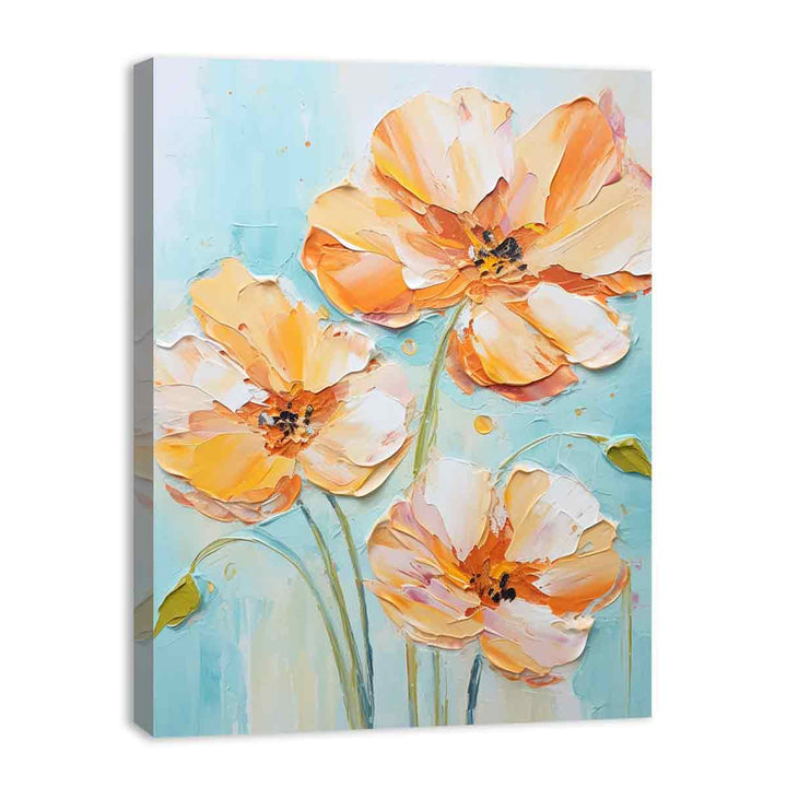 Sepia Bloom Painting