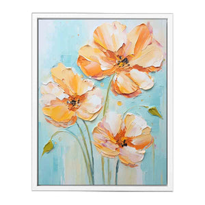 Sepia Bloom Framed Print