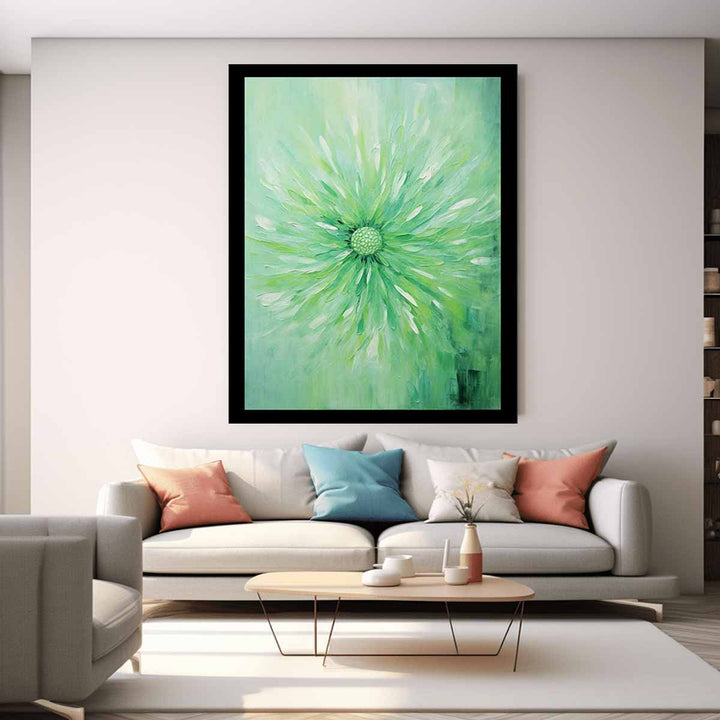 Green Bloom Painting