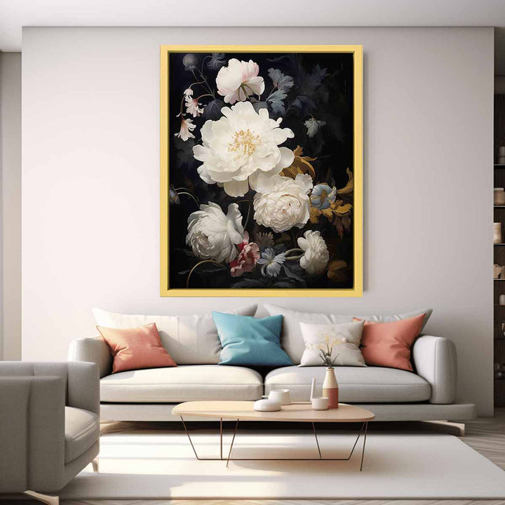 White Flowers  Painting