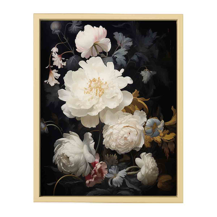 White Flowers   Art Print