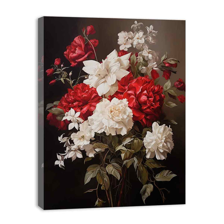 Vinatge Flower Painting