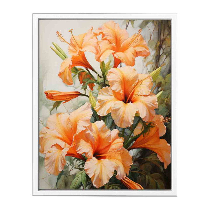 Flowers artwork Canvas Print