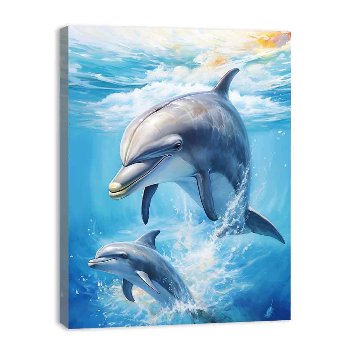 Dolphin Artwork Painting