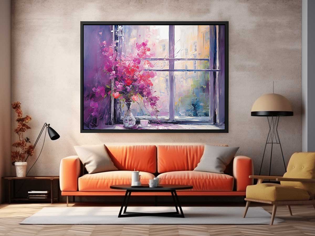 Still Life Window Art  Painting