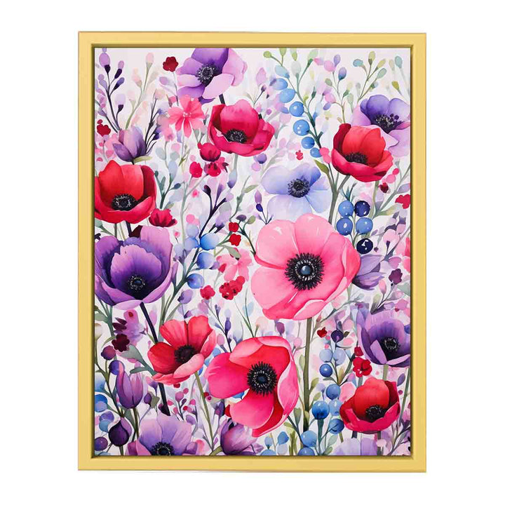 Best Seller Flower Art  Streched canvas