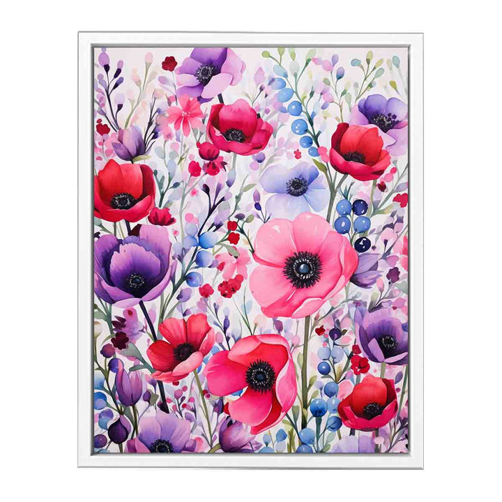 Best Seller Flower Art Framed Print