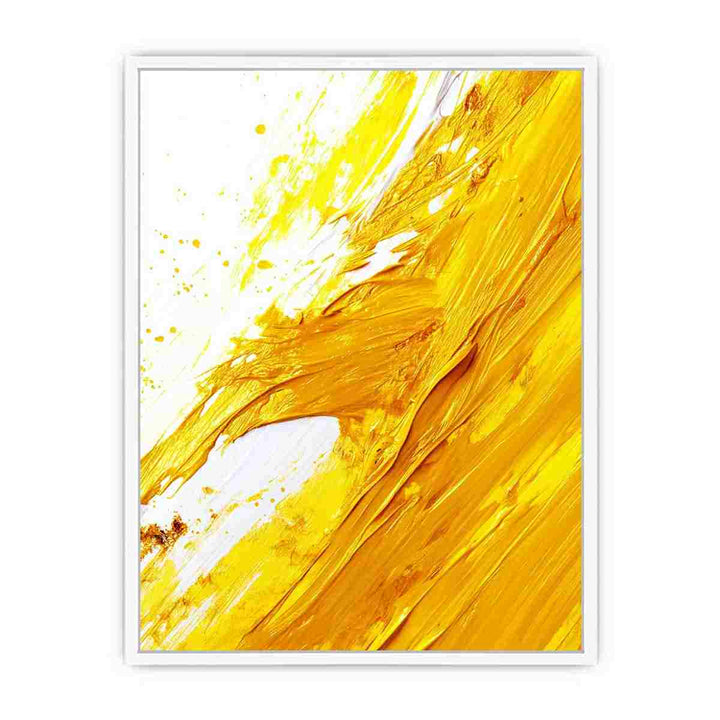 Abstract Golden Hour  Framed Print