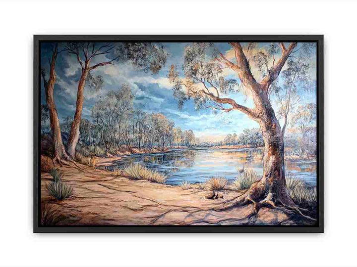 Old Lake  Painting