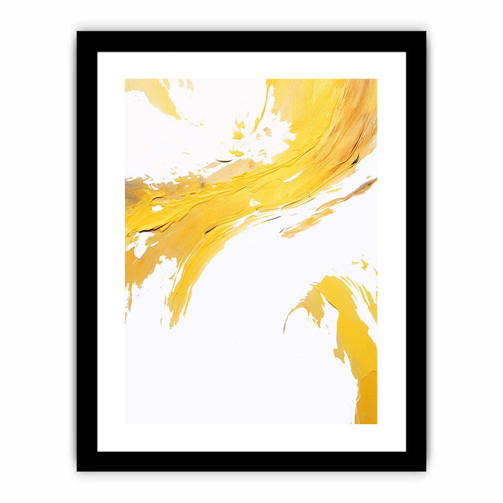 Abstract Yellow   Art Print