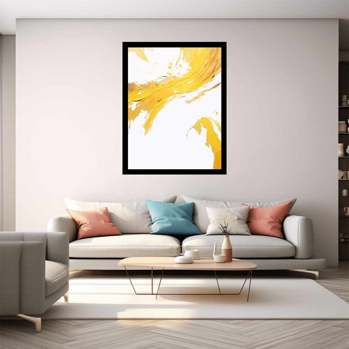 Abstract Yellow  