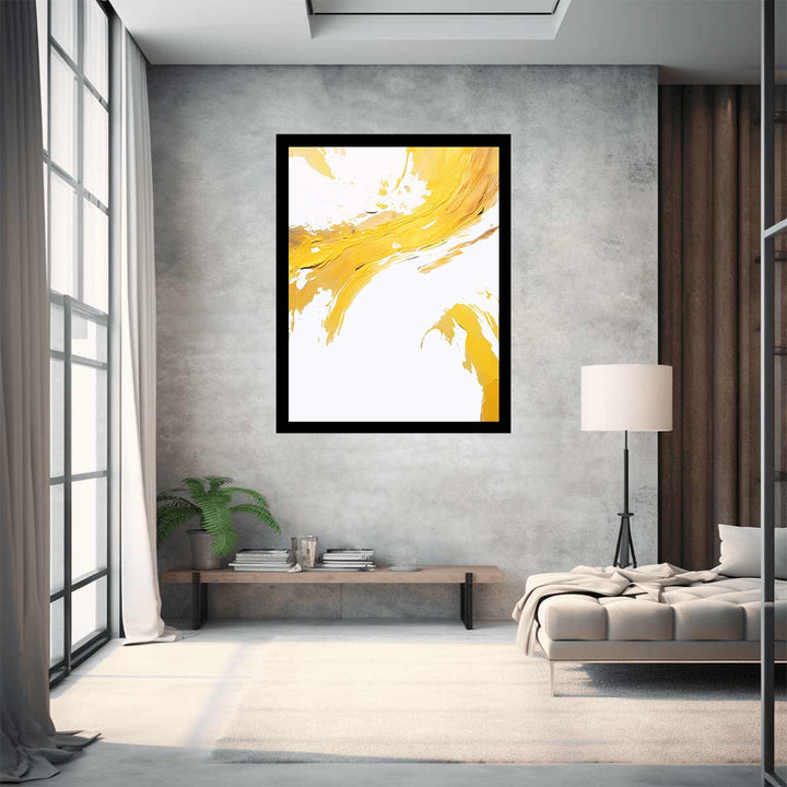 Abstract Yellow  