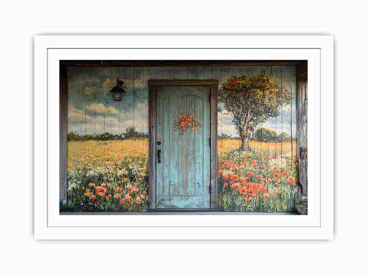 Painted Passage Streched canvas