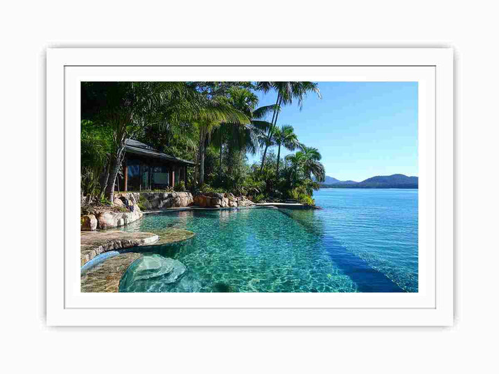 Island Home Streched canvas
