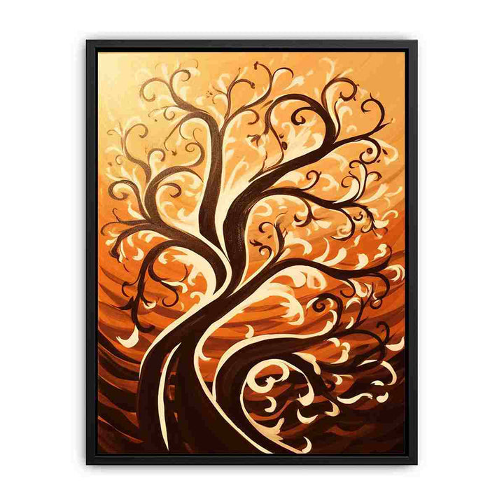 Brown Tree  Painting