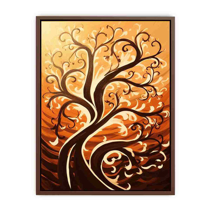 Brown Tree  Poster